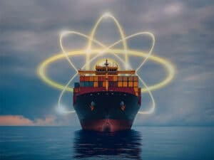 nuclear powered shipping