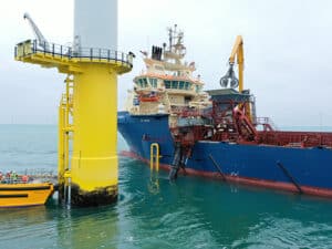 Rampion Offshore Wind Farm 2025 Installation of the Reef cubes® underway