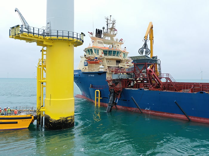 RWE, ARC Marine deploy environmental innovation at Rampion Offshore Wind Farm