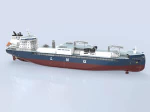 LNG bunkering vessel