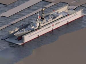 Colonna’s Shipyard’s new dry dock