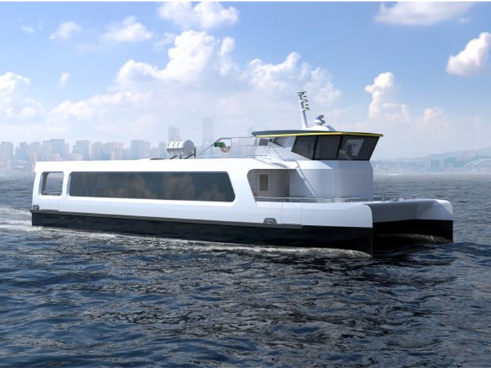 Glosten all electric ferry