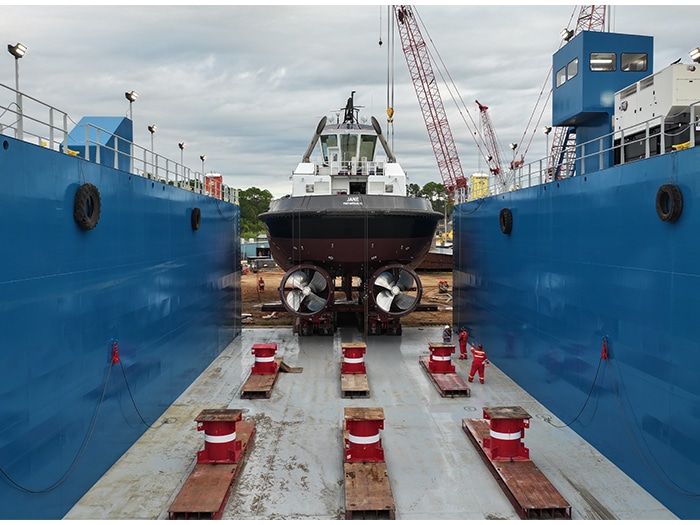 Master Boat dry dock