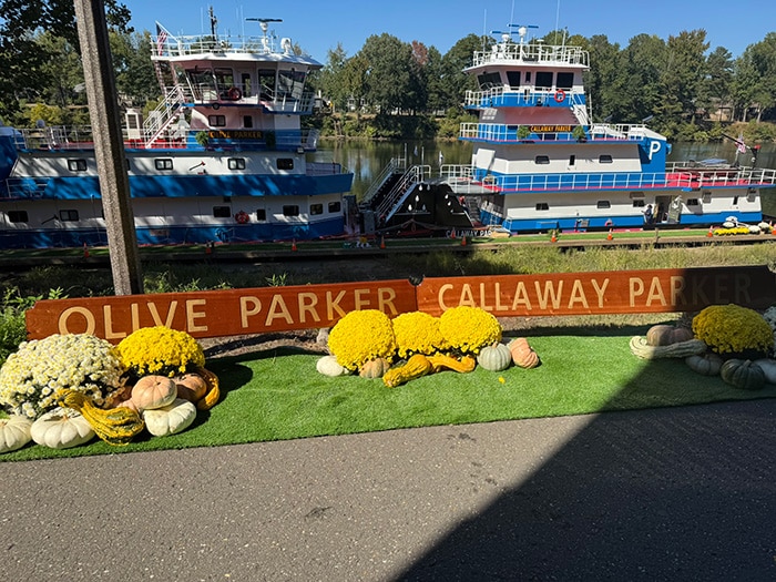 Parker Towing Company, Tuscaloosa, Ala., christened two new towboats, the M/V Olive Parker and M/V Callaway Parker, on October 14, further expanding its modern fleet serving inland waterways across the Southeast.