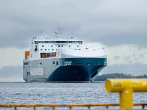Botnia Enabler is one of two Wallenius SOL vessels that have transitioned from LNG to biogas