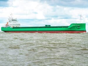 Arklow Shipping coaster. [Photo: Ferus Smit]