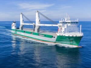 Elise, the first of SAL Heavy Lift GmbH’s new 14,600 dwt Orca Class.