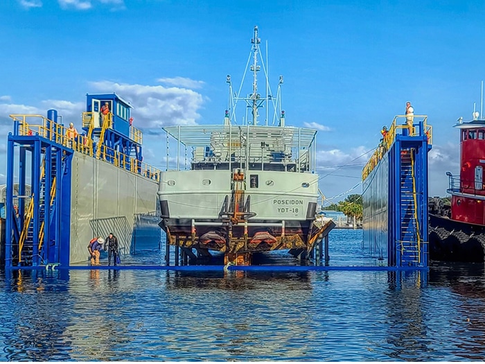 Patti Marine floating dry dock