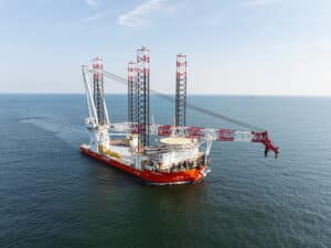 Cadeler announced November 28 the successful delivery of Wind Mover, the tenth vessel to join the company’s growing fleet of next-generation wind turbine installation vessels