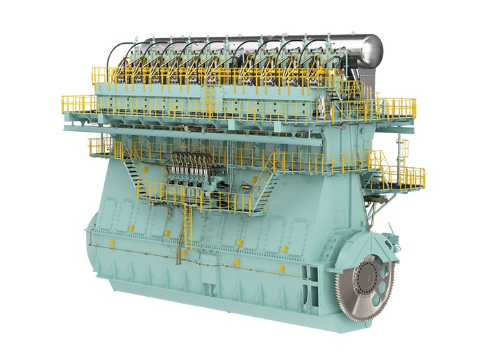 WinGD introdcues its first high-pressure LNG dual-fuel engine, the X-DF-HP