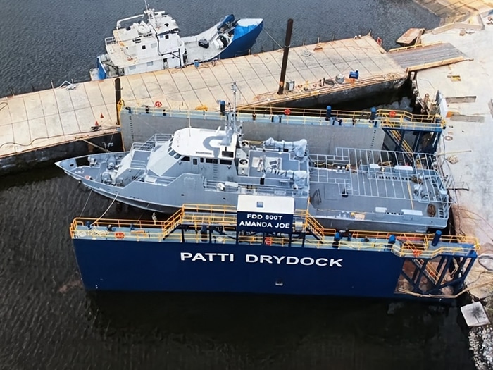 Patti Marine floating dry dock