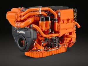 Last fall, Scania launched a new 13-liter (3.43-gallon) marine engine for propulsion and auxiliary applications that it says is its most advanced marine engine yet, meeting high performance and reliability standards.