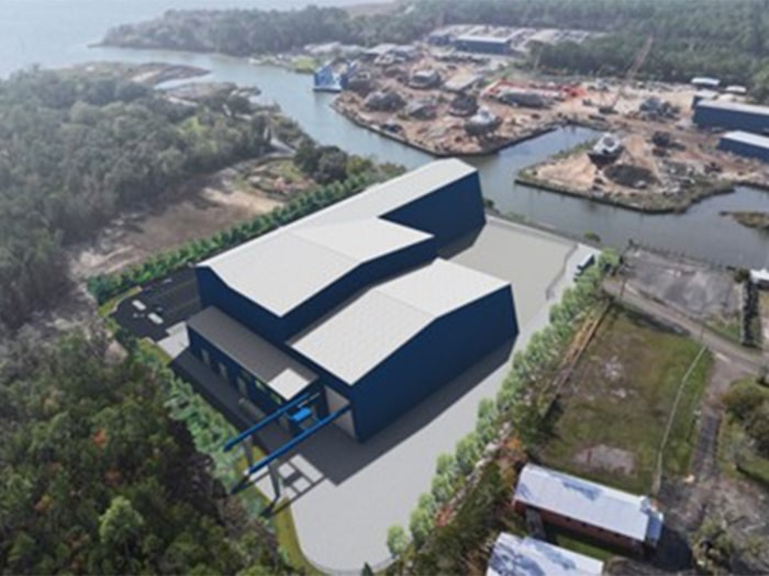 defense shipbuilding facility