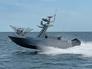 Metal Shark will embed Tocaro Blue’s ProteusCore radar processing software into itsfleet of high speed maneuverable unmanned surface vessels (HSMUSVs). [Photo: Metal Shark].-
