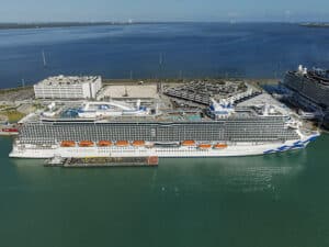 Sky Princess is the newest Princess Cruises ship to operate from Port Canaveral.