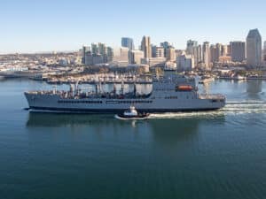 John Lewis-class fleet replenishment oiler USNS Lucy Stone (T-AO 209)
