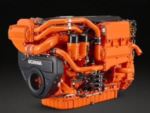 Scania's next-gen marine engine