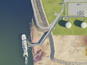 Galveston LNG bunkering hub