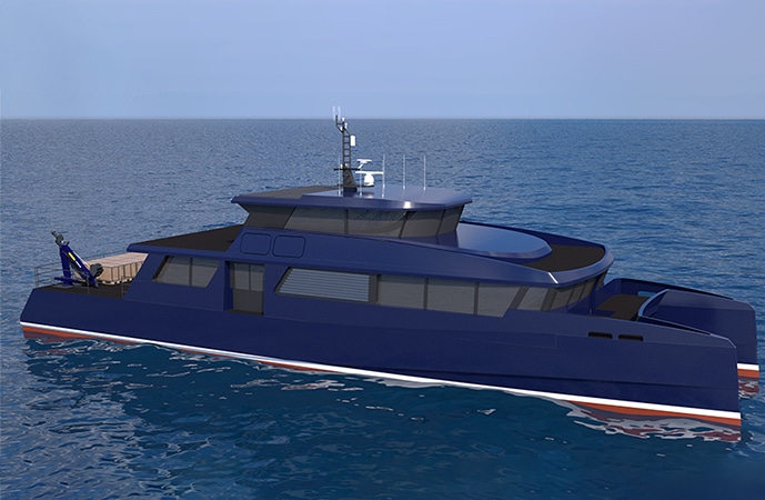 Ferry for mystery islands