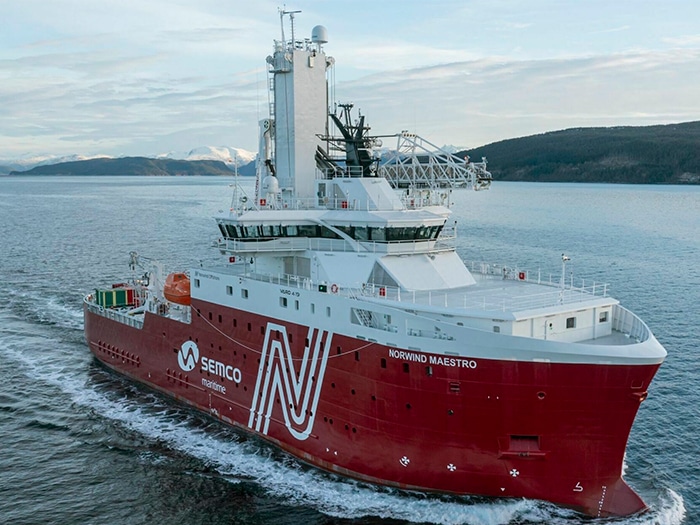 Norwind Maestro (Vard NB 982) s the fifth newbuild delivered by Vard that will be operated by Norwind Offshore. [Photo: Vard]