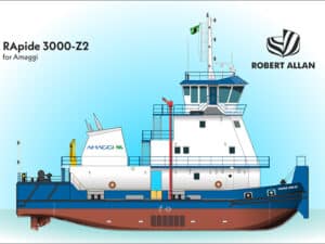 The RApide 3000-Z2 pushboats are designed for shallow-draft operation, enabling safe and efficient navigation throughout the Amazon River basin.