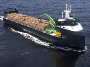 Wärtsilä will supply its advanced Wärtsilä 25 ammonia solution to power a new Skarv Shipping cargo vessel, marking a key step towards reducing emissions and promoting sustainable short-sea shipping in Northern Europe. [Image: © Skarv Shipping]