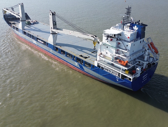 Auerbach’s new vessels will benefit from NexusWave's ability to accommodate customer and crew requirements, with unlimited high-speed connectivity from a single, fully managed source. [Image: Auerbach Schifffahrt]