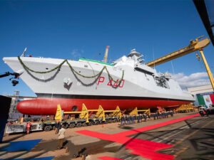 Ugolino Vivaldi was launched at Fincantieri's Riva Trigosa shipyard. [Photo: Fincantieri]