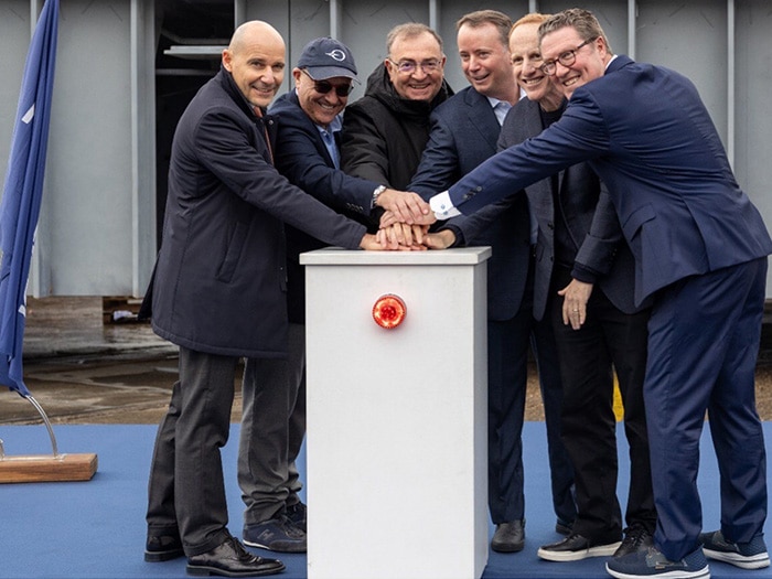 Oceania Cruises marked a key milestone in the construction of its next-generation ship, Oceania Sonata.