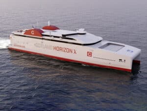 Horizon X will feature two of Kongsberg Maritime's new S160-S4L waterjets and two S100-S4LB booster units,
