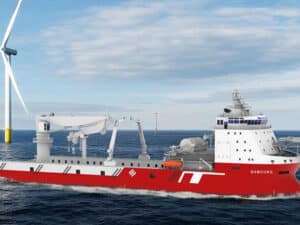 MacGregor has been selected to supply a substantial 400-tonne AHC subsea crane for a new Floating Wind Farm Construction Vessel.