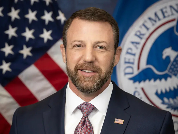 Secretary of Homeland Security Markwayne Mullin