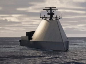 ROMULUS unmanned surface vessel (USV). [Image: HII]