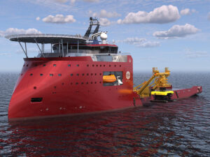 Subsea Trenching support vessel
