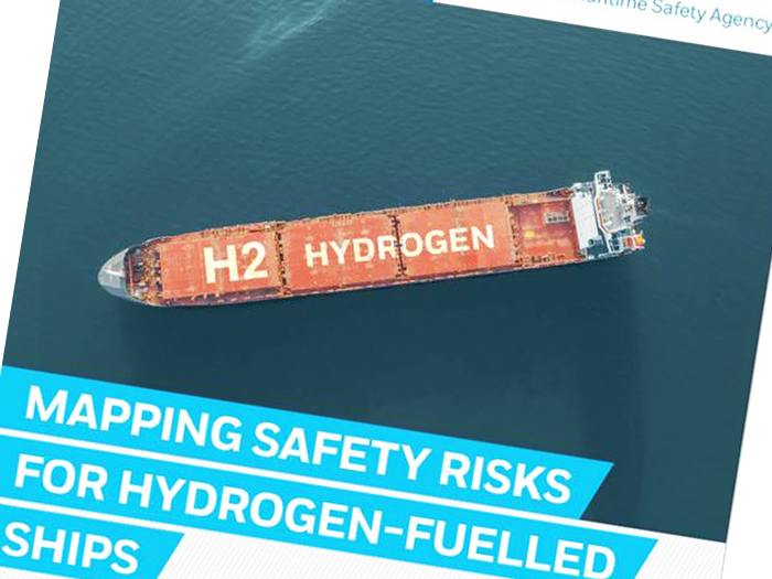 Cover of study on hydrogen‑fueled ships