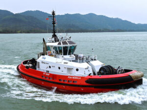 Z-Tech 6000 tug PSA Nebula. [Photo: Robert Allan Ltd.]