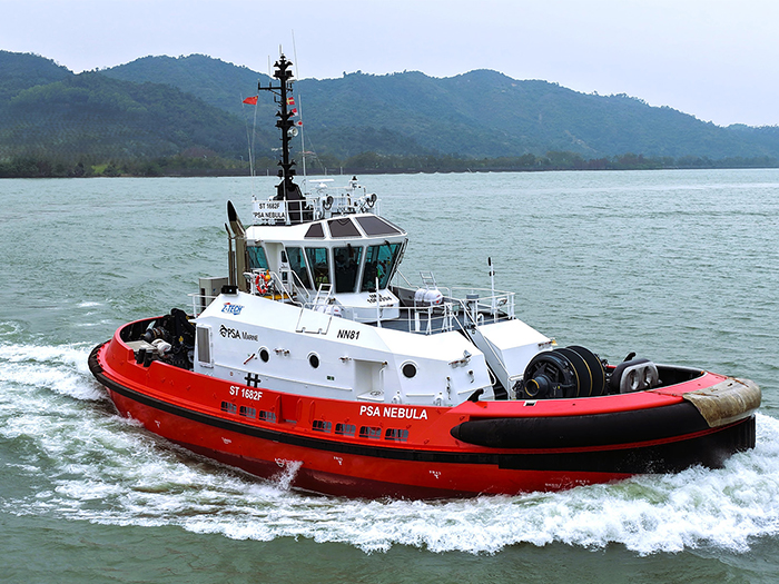 Z-Tech 6000 tug PSA Nebula. [Photo: Robert Allan Ltd.]