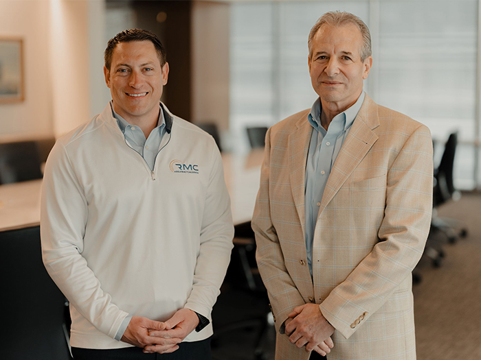 L to R Vince Kuchar, president, RMC Global, and David Wechsler, president and CEO, ABS Group