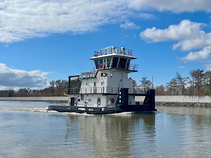 Maritime Partners has added two new inland towboats, M/V Beth Williams and M/V Deirdre Ann, both built by FMT Shipyard & Repair in Harvey, La.