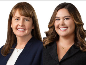 L to R: Kelly Haas and Hayley Stancil