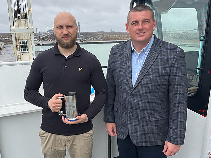 Ocean7 ranger steel stein presentation