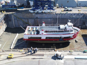 Lind Marine operates out of its shipyard base on Mare Island, which features a 400-foot dry dock supporting vessel repair and new construction.