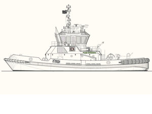 Z-Tech 30-85 ASD tug. [Image:Bay Towing]