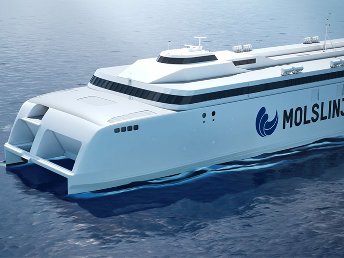 Molsinjen battery electric ferry