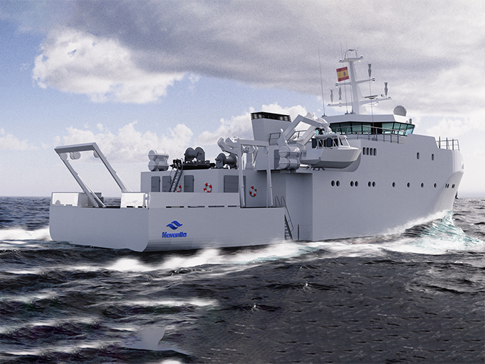 Coastal hydrographic vessel. [Image: Navantia]