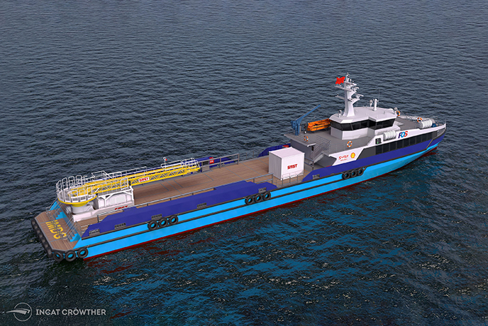 Fast crew vessel