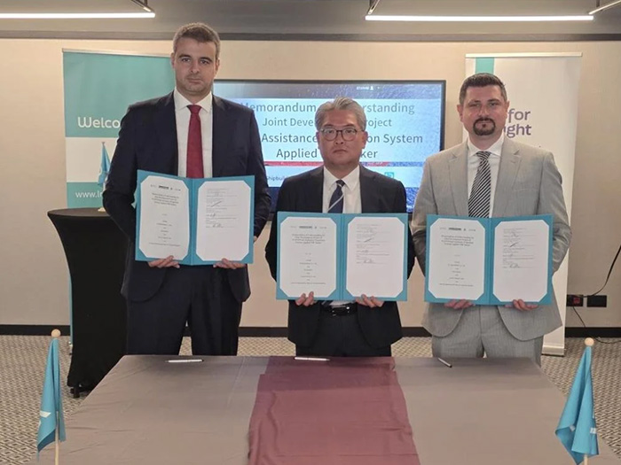 Lloyd’s Register has signed a Memorandum of Understanding (MoU) with K Shipbuilding, bound4blue and the Liberian International Ship & Corporate Registry.