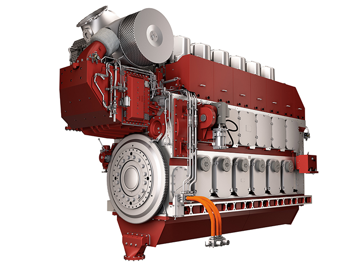 MaK engine