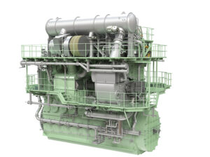 ME‑GI 10.7 engine