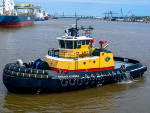 Latest Crescent Towing newbuilds will be sister vessels to the recently delivered M/V Kentucky and M/V Angus R. Cooper II, pictured here. [Photo: Crescent Towing]